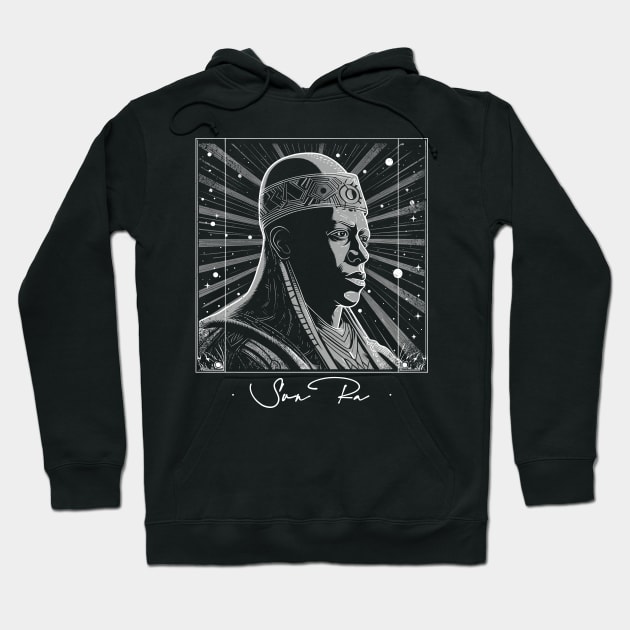 Sun Ra  -- Original Psychedelic Design Hoodie by DankFutura